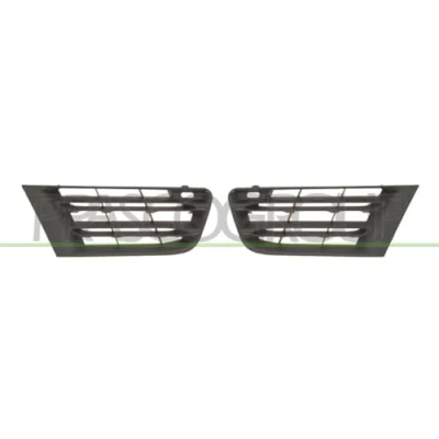 Afbeelding van PRASCO RN0342010 Grille Auto Links, rechts Met grondlaag Zwart RENAULT: SCENIC 2