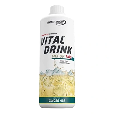Afbeelding van Best Body Nutrition Low Carb Vital Drink 1000ml Pink Grapefruit