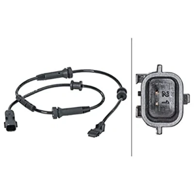 Afbeelding van HELLA 6PU 012 679 671 ABS sensor Actieve 2 737 12 RENAULT: LAGUNA 3 Grandtour