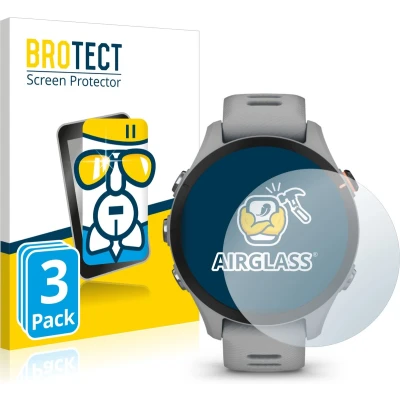 Afbeelding van BROTECT AirGlass kogelwerende glasfolie, Smartwatch beschermfolie, Transparant