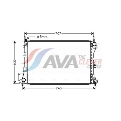 Afbeelding van Ava Cooling Radiateur OL2340
