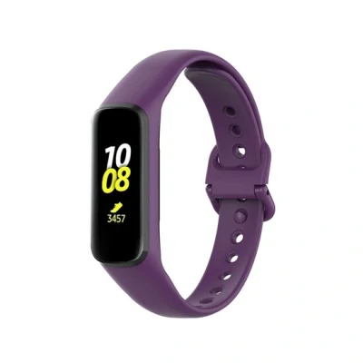 Afbeelding van Siliconen bandje Paars Samsung Galaxy Watch Fit 2