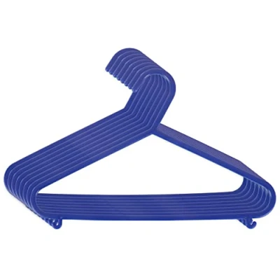 Afbeelding van Bieco Kledinghangers Kunststof Classic Blauw 8 stuks 04014140