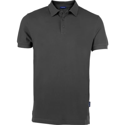 Afbeelding van Men&#039;s &#039;Performance&#039; Polo met korte mouwen Dark Grey S