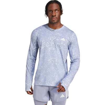 Afbeelding van adidas Performance OWN THE RUN Climacool 3STRIPES Longsleeve, Heren, Maat: XL, Dash grey violet tone