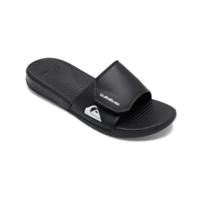 Image de Quiksilver Bright Coast Adjust, Sandales Bout Ouvert Homme, Noir Black White Xkwk, 41 EU