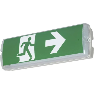 Afbeelding van B SAFETY BR563130 Vluchtwegverlichting Wandmontage, Plafondmontage Links, Rechts, Naar boven