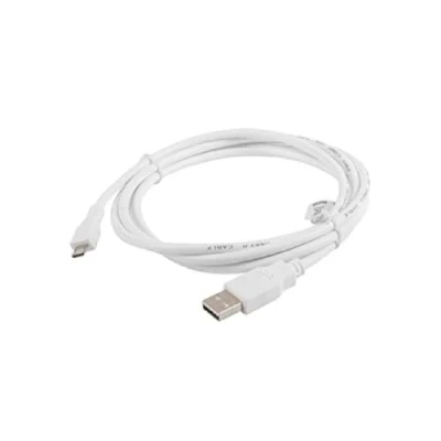 Afbeelding van Lanberg CA USBM 10CC 0018 W USB kabel 1,8 m 2,0 Micro B A Wit (1.80 m, 2.0),