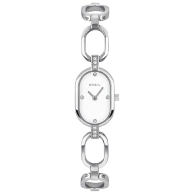 Afbeelding van Breil Shake Horloge, Dames, Maat: One Size, Acciaio bianco
