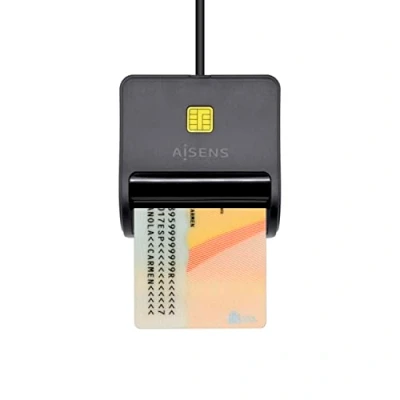 Afbeelding van Slim Stopcontact Aisens ASCR SN01 BK