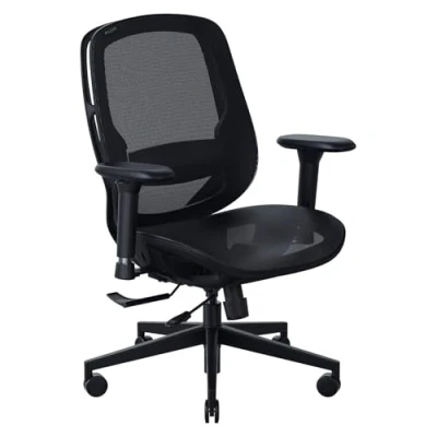 Afbeelding van Razer Fujin Mesh Gaming Stoel Bureaustoel Ergonomisch Verstelbaar Zwart