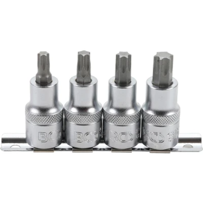 Afbeelding van BGS Dopsleutelbitset 1/2&quot; Torx T40 T55 4 delig