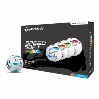 Afbeelding van Golfballen Taylormade Speed Soft Ink Multi Pack