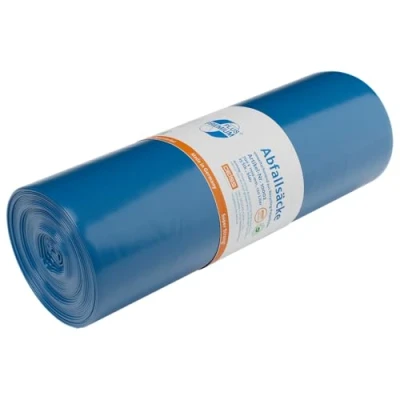 Afbeelding van Deiss Premium 10002 vuilniszakken, 700 x 1100 0,1 mm, blauw, 25 stuks
