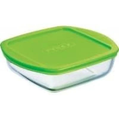 Image de Plat carré et couvercle Pyrex Cook &amp; Store 20x17 cm