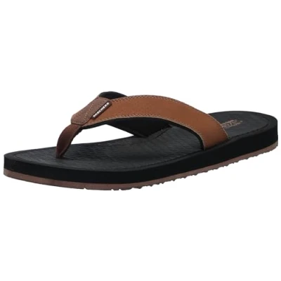 Afbeelding van Skechers USA Heren Tantric Copano Flip Flop, BRN, 12