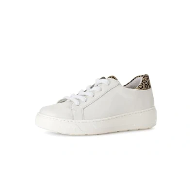 Afbeelding van Gabor Sneakers laag, Dames, Maat: 40.5, Latte/natur Leer