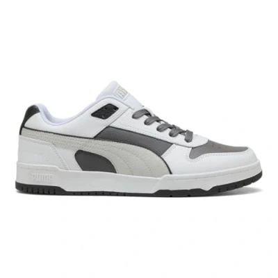 Afbeelding van PUMA Rbd Game Low Sneakers, uniseks, laag, Cool donkergrijs plat wit