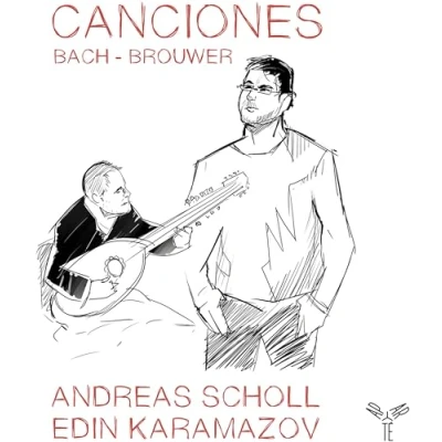 Afbeelding van Andreas Scholl Edin Karamazov Bach &amp; Brouwer Canciones (CD)