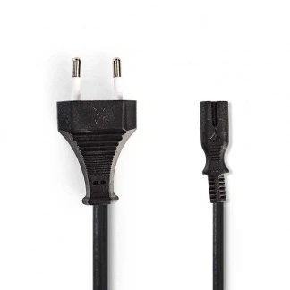 Afbeelding van C7 kabel Nedis 2 meter (Spiraal)