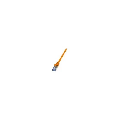 Image de LogiLink PrimeLine cordon de raccordement 0.25 m orange