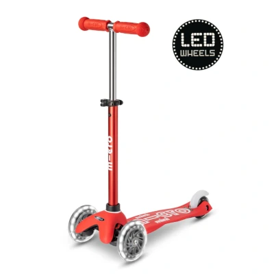 Afbeelding van Micro Step Mini Deluxe LED Rood
