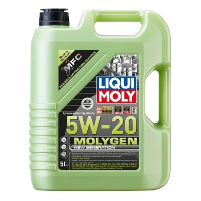 Afbeelding van Liqui Moly Molygen New Generation 5W 20 5L Motorolie 8540 OPEL: Corsa D Hatchback, Astra K Sports Tourer, Zafira C Tourer