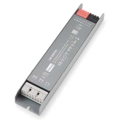 Afbeelding van illuburg Led transformator, 24 V, 200 W, flikkervrij, voor ledstrips, voeding, driver