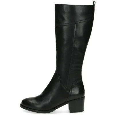 Afbeelding van Caprice Dames 9 25500 41 laarzen met hak voor dames, Nappa zwart