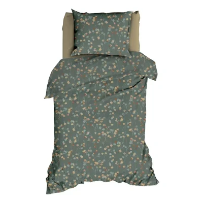 Afbeelding van Satin d&#039;Or Muriel Dekbedovertrek Eenpersoons 140x200/220 cm Mineral