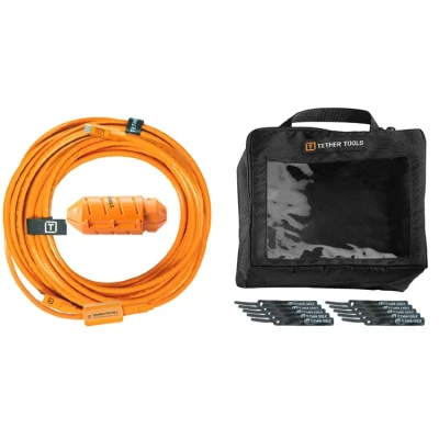 Afbeelding van Tether Tools TetherBoost Pro 9.4m USB C to Micro B (Straight Straight)