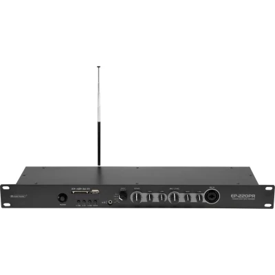 Afbeelding van Omnitronic EP 220PR Preamplifier met MP3 Player and FM Radio