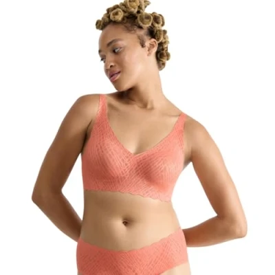 Image de Sloggi Zero Feel Bliss Soft Bra Lovely Abricot, S