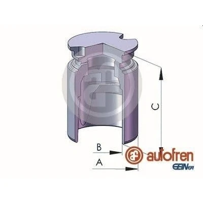Afbeelding van AUTOFREN SEINSA D025577 Zuiger, remklauw 30 Achteras AKEBONO