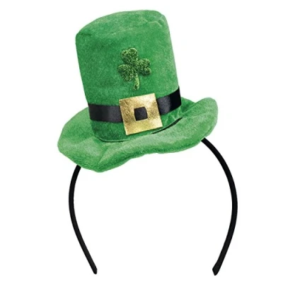 Afbeelding van Boland Diadeem Shamrock Één maat Volwassenen Vrouwen St. Patrick&#039;s Day