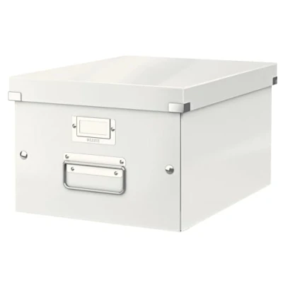 Afbeelding van Leitz Opbergdoos A4, Click &amp; Store, 60430001, wit