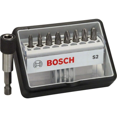 Afbeelding van Bosch 8+1 delige bitset robust line s2 extra hard pz
