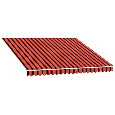 Afbeelding van vidaXL Luifeldoek, oranje en bruin, 300 x 250 cm