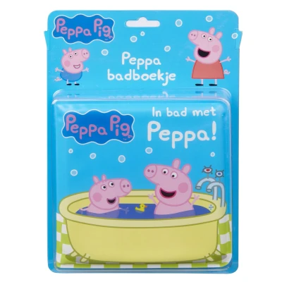 Afbeelding van Uitgeverij big balloon peppa pig badboekje in bad met peppa!
