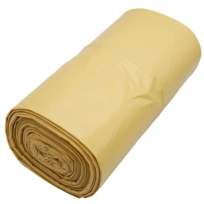Afbeelding van SKIR&#039;CO 100 gele vuilniszakken van 60 liter x 72 cm