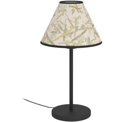 Afbeelding van EGLO Oxpark Tafellamp E27 41,5 cm Bamboe Zwart/Wit/Groen