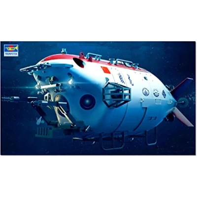 Afbeelding van 1:72 Trumpeter 07331 Chinese 7000 meter Manned Submersible JIAO LONG Plastic Modelbouwpakket
