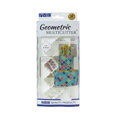 Afbeelding van PME GMC183 Geometrische uitsteekvorm voor taartdecoratie, Marokkaanse lantaarn, groot formaat