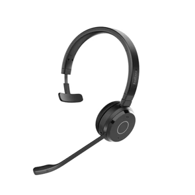 Image de Jabra Evolve 65 TE Mono Micro casque sur oreille Bluetooth sans fil USB A via adaptateur isolation acoustique Certifié pour Microsoft Teams