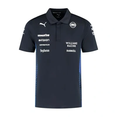 Afbeelding van PUMA Williams Racing Formula 1 Poloshirt voor heren, 2025, marineblauw, Marine., XL