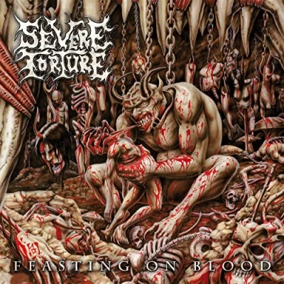 Afbeelding van Severe Torture Feasting On Blood (LP)