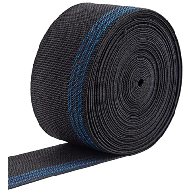Afbeelding van IPEA Elastische riem voor bank, stoelen, fauteuils 10 meter lang breed 70 mm 3 rijig trekkoord wandtapijten, rugleuningen 70% elasticiteit