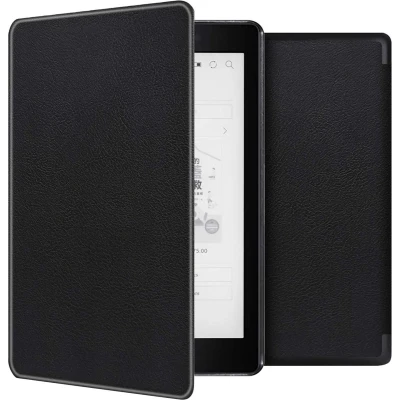 Afbeelding van imoshion Slim Hard Case Bookcase voor de Kobo Aura One Zwart