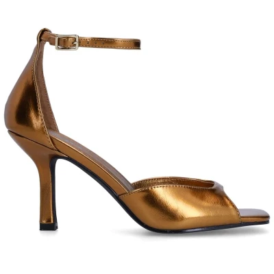 Afbeelding van sacha Sandalen met hoge hak, Dames, Maat: 42, Gold Schoenen
