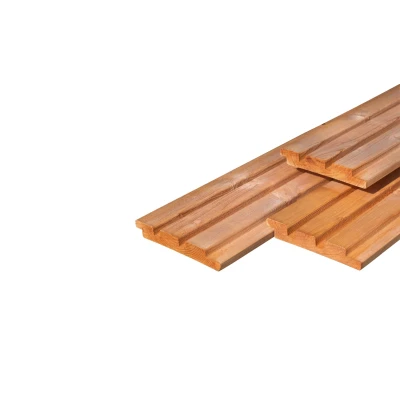 Afbeelding van Red Class Wood Gevelbekleding Triple Profiel 2,2x14x360 cm